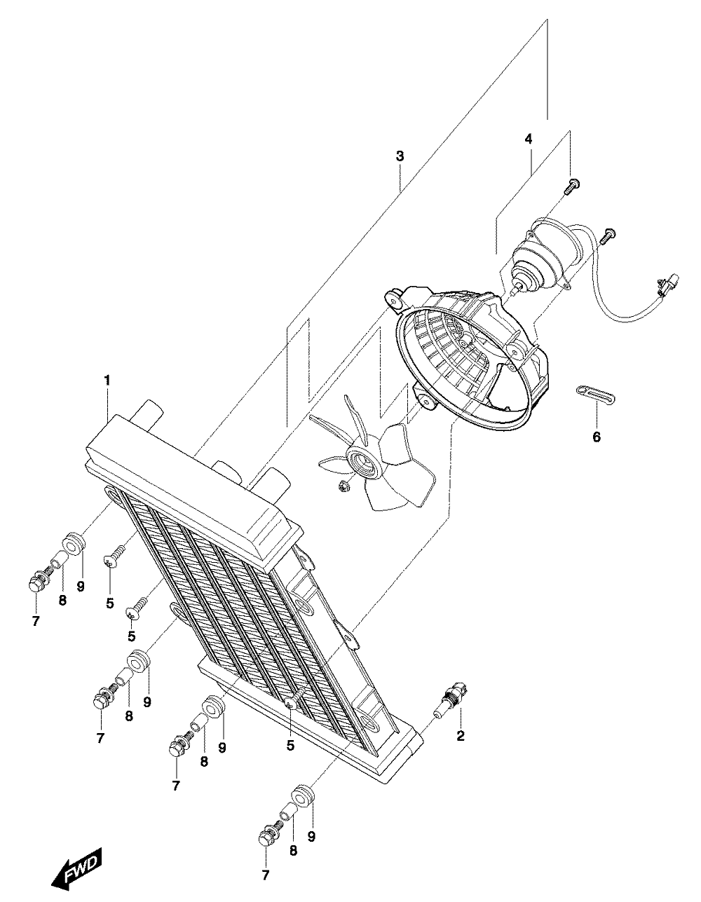 Kühler & Ventilator
