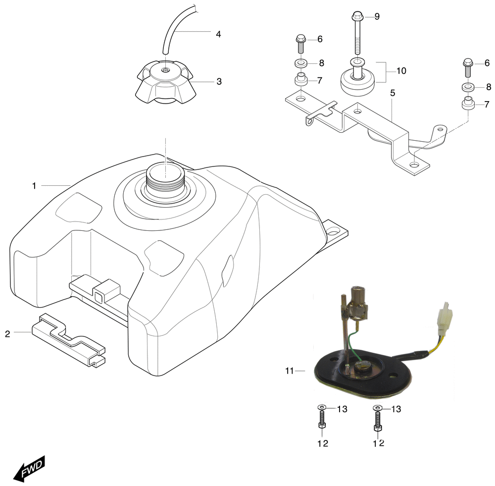 Benzintank