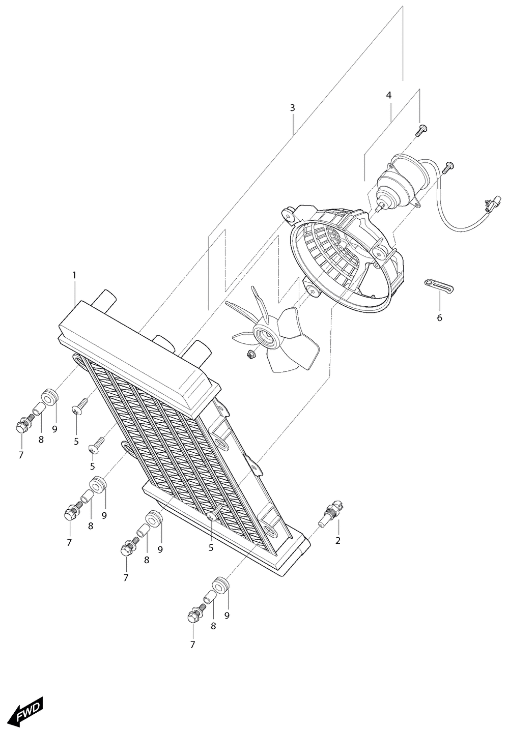 Kühler & Ventilator