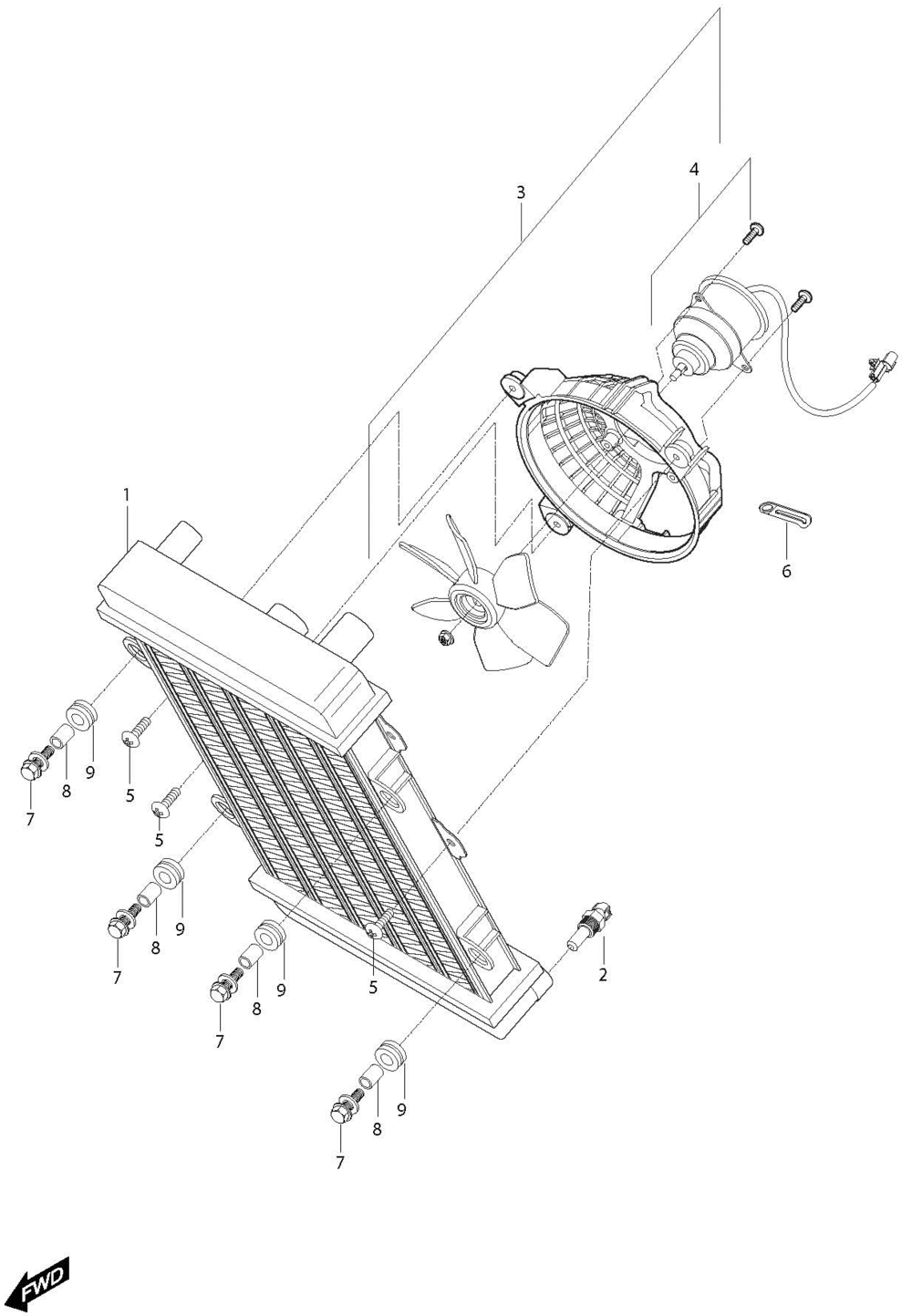 Kühler & Ventilator
