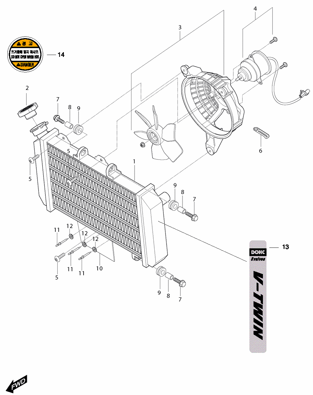 Kühler & Ventilator