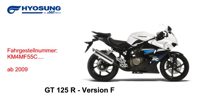 GT 125 R F