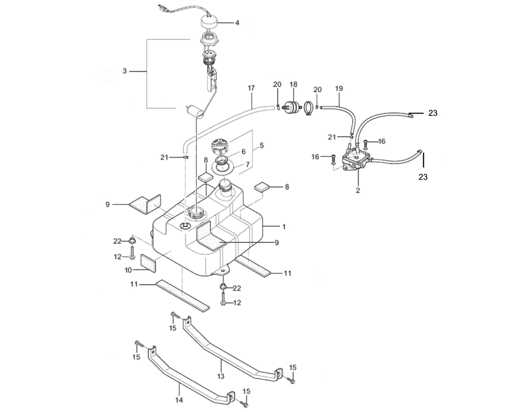 Benzintank