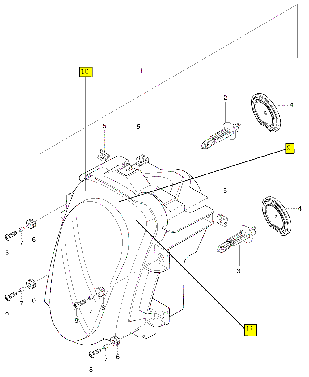 Scheinwerfer