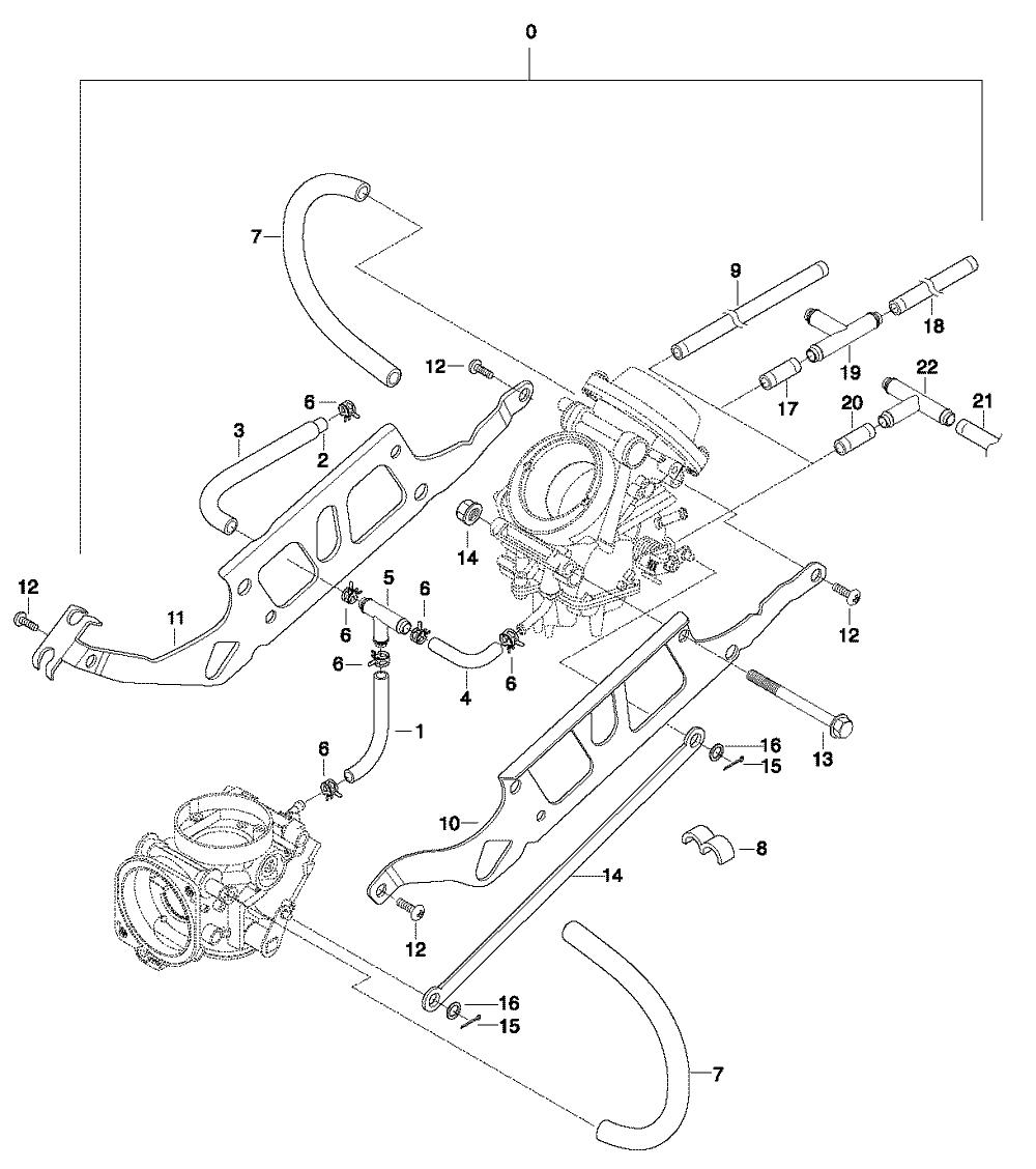 Halter & Anschlüsse für Vergaser