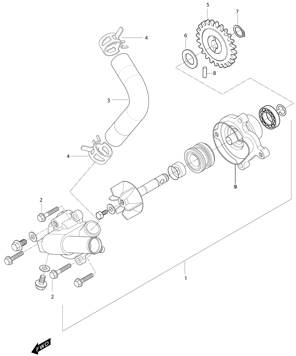 Wasserpumpe