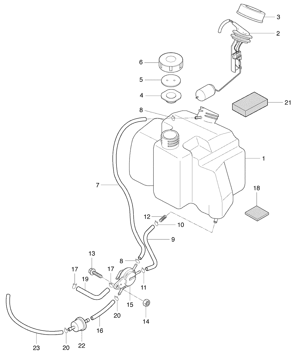 Benzintank