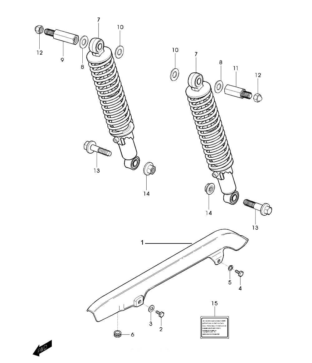 Federbein & Kettenschutz