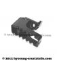 Fussraste vorne links schwarz XRX125